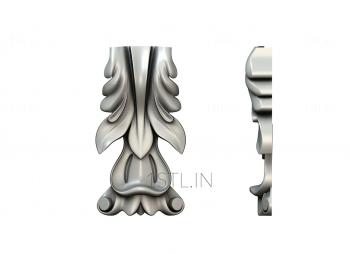 Corbels (KR_0557) 3D model for CNC machine